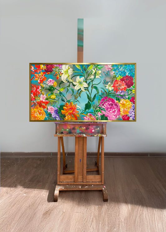 Entre flores y alas