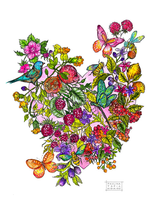Corazón Mariposas