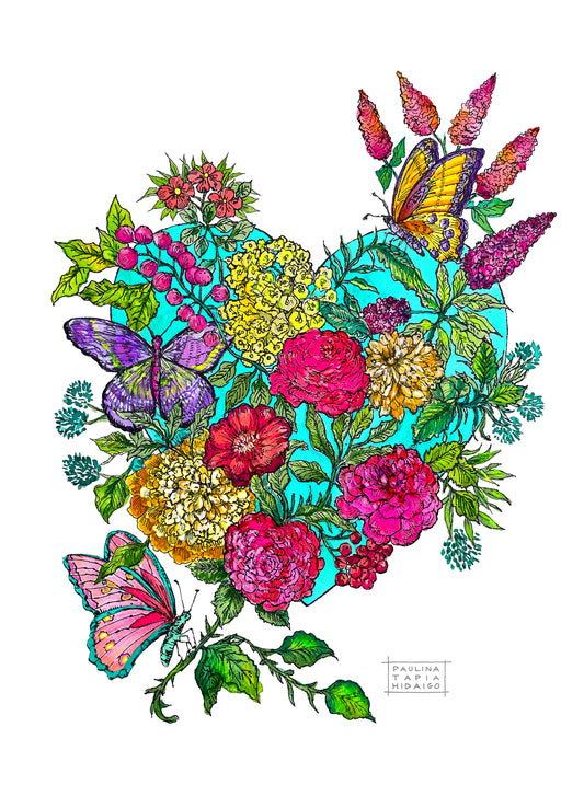 Corazón Turquesa