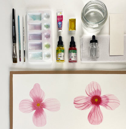 Curso de Acuarelas & Tintas