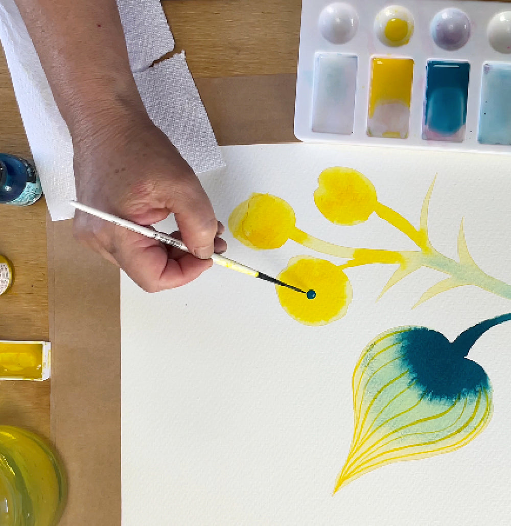 Curso de Acuarelas & Tintas