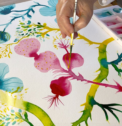 Curso de Acuarelas & Tintas